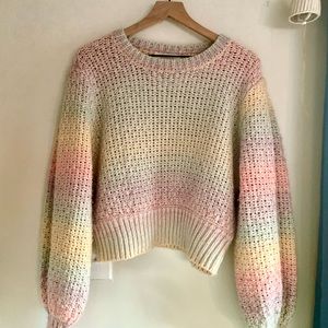 Steele- “Kaleidoscope Jagger Knit” Dreamy pastel sweater
